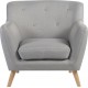 Skandi Fabric Armchair 